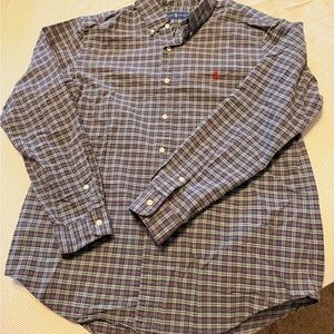 Ralph Lauren Plaid Button-Down Shirt